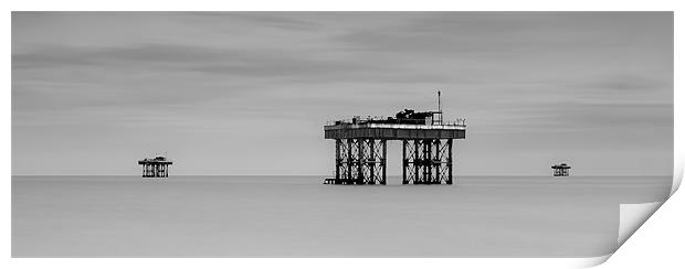 Steel at Sea Print by Nigel Jones