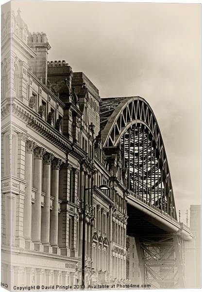 Tyne Bridge Canvas Print by David Pringle