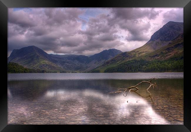 Buttermere looking towards Fleetwith Pike Framed Print by Stuart Gennery