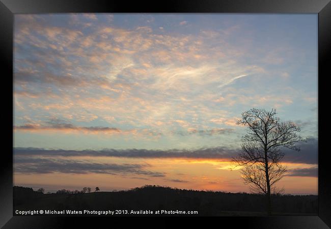 Lazy Day Framed Print by Michael Waters Photography