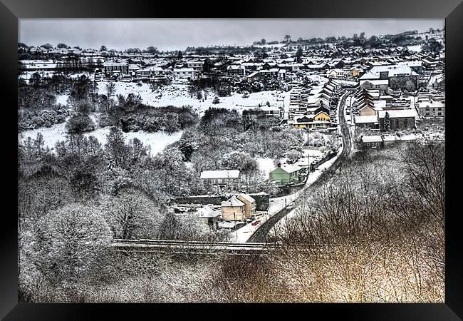 Welsh Winter Scene 2 Framed Print by Steve Purnell