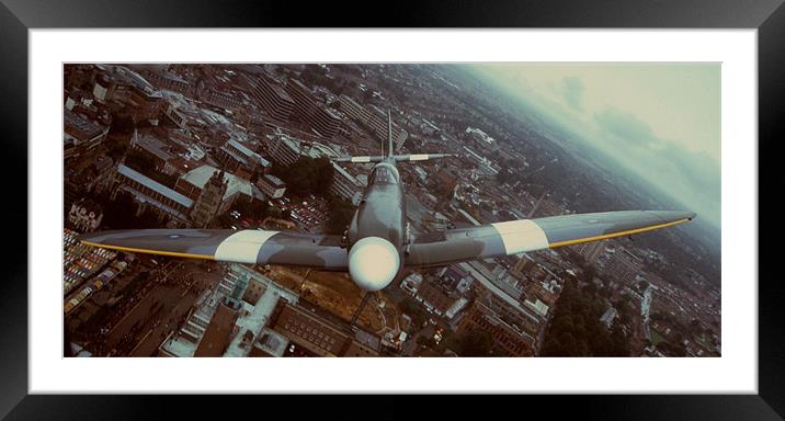 Close Quarters  Framed Mounted Print by John Siddle