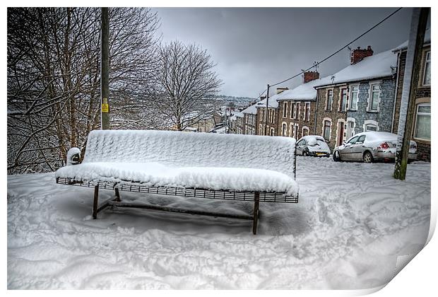 The Cold Seat Print by Steve Purnell