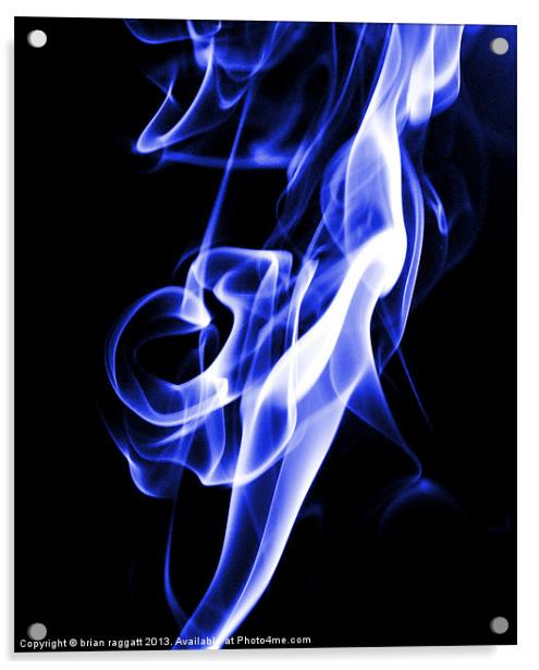 Simply Smoke 4 Acrylic by Brian  Raggatt