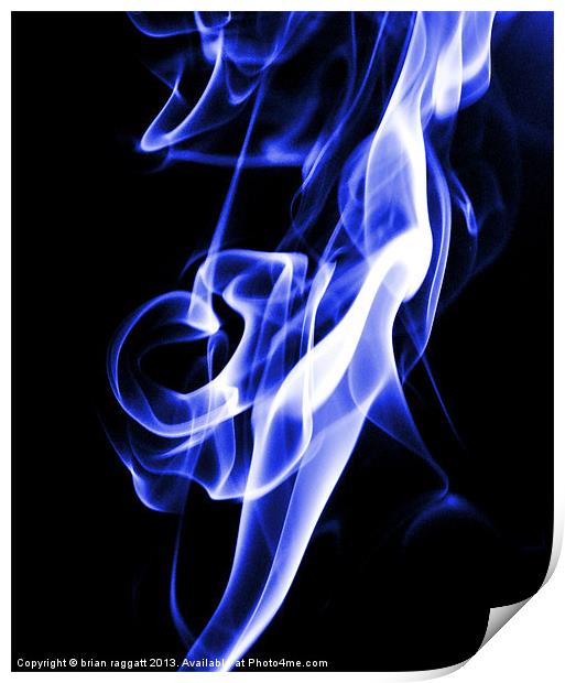 Simply Smoke 4 Print by Brian  Raggatt
