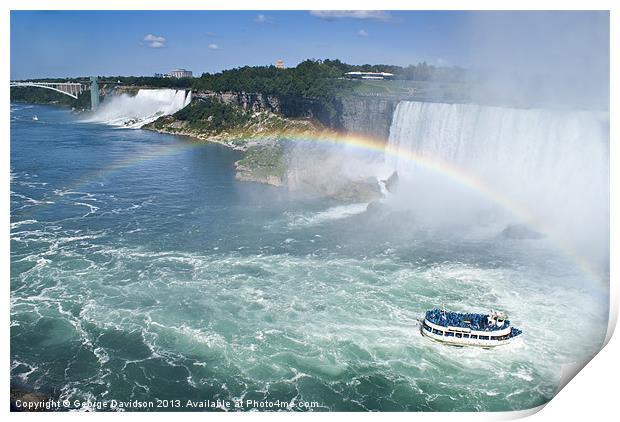 Maid in the Mist Print by George Davidson