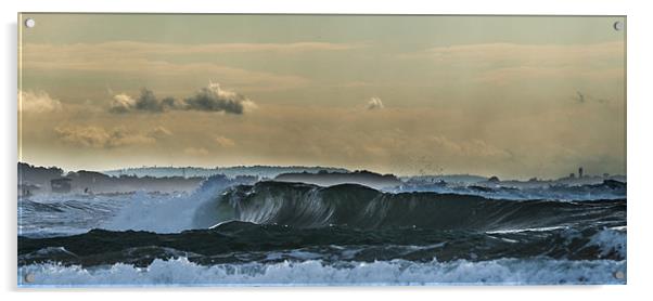 Ninth Wave Mediterranean. Acrylic by Michael Goyberg