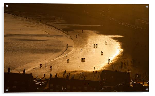 Scarboroughs seafront Acrylic by Gail Johnson