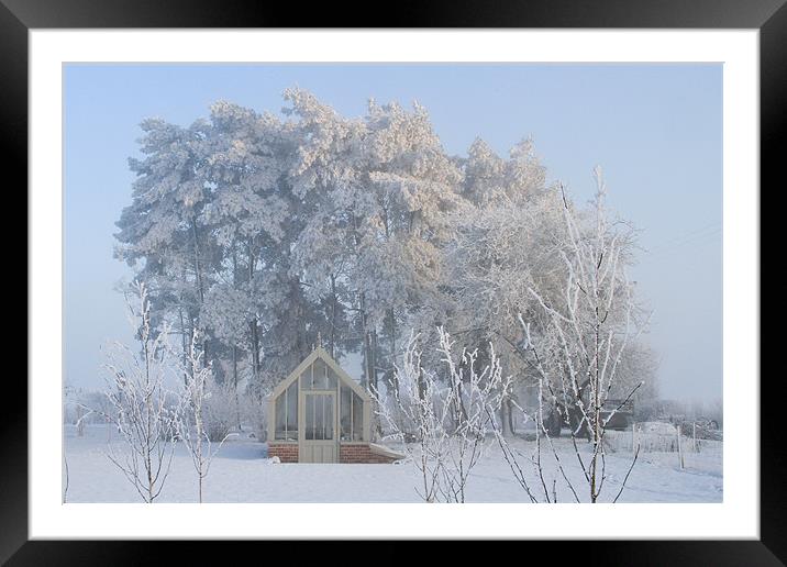 Winter scene Framed Mounted Print by Will Black
