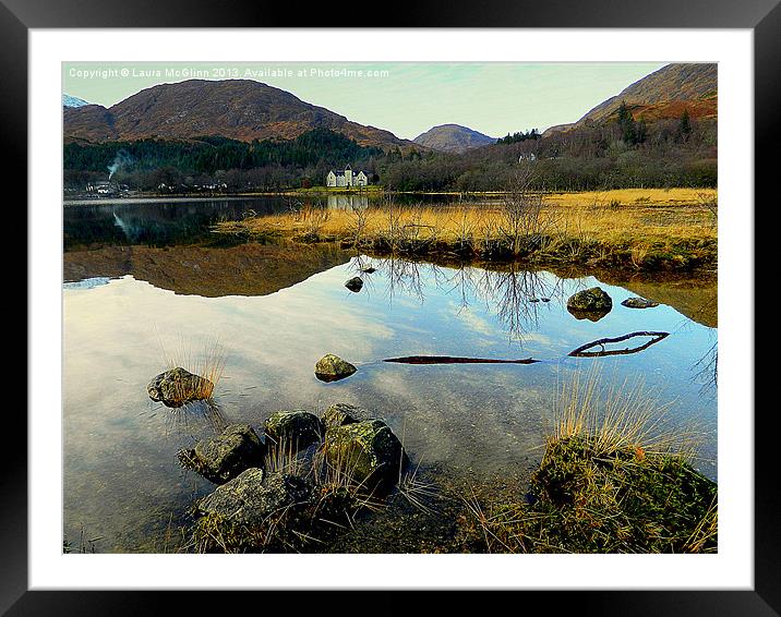Clear Waters Framed Mounted Print by Laura McGlinn Photog