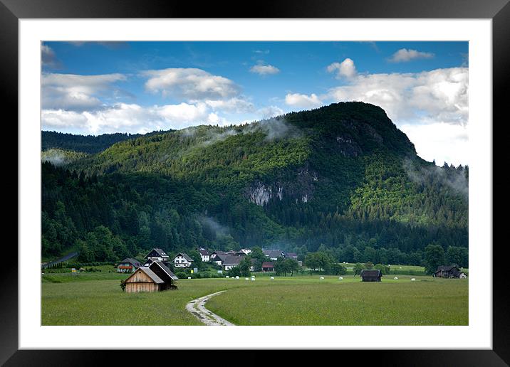 Beautiful Bohinj Valley Framed Mounted Print by Ian Middleton