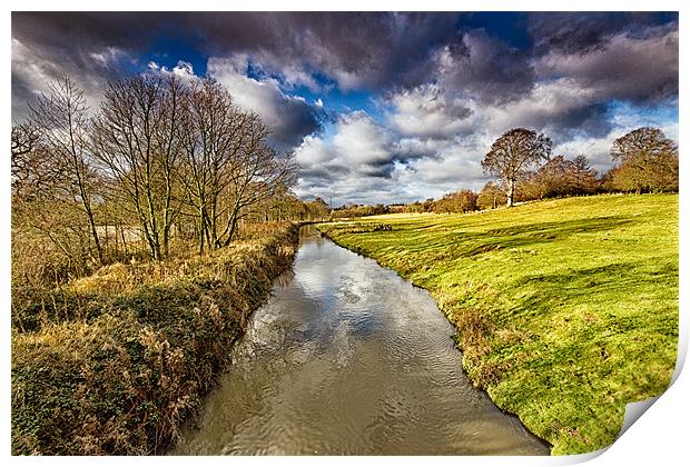 River Dearne Print by Chris Andrew
