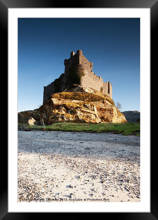 Castle Tioram Framed Mounted Print by Keith Thorburn EFIAP/b