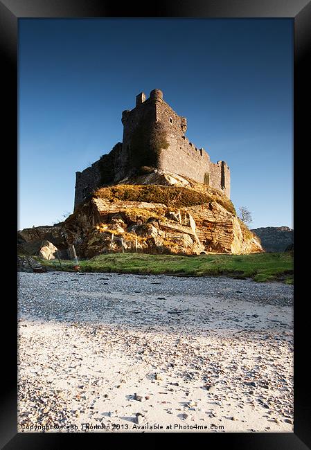 Castle Tioram Framed Print by Keith Thorburn EFIAP/b
