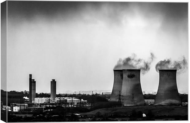 Didcot power station Canvas Print by Oxon Images