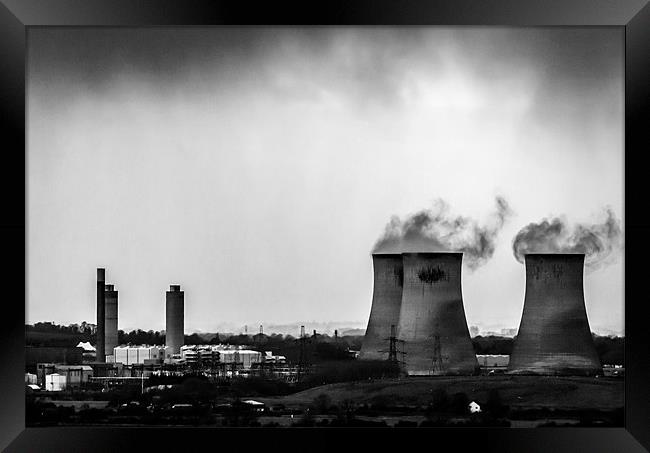 Didcot power station Framed Print by Oxon Images