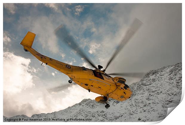 Sea King SAR Print by P H