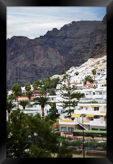 View to the eye Framed Print by Tenerife Memoriez