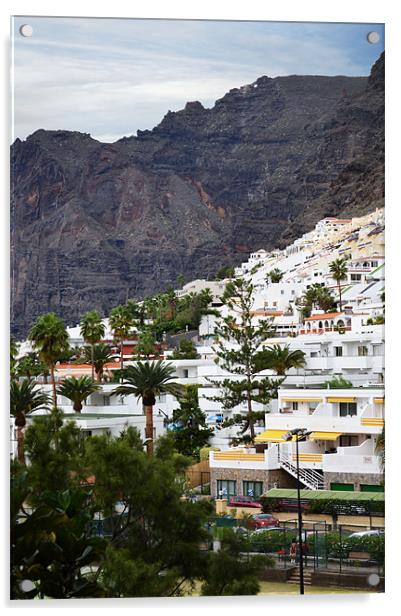 View to the eye Acrylic by Tenerife Memoriez