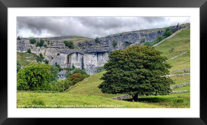 On The Way To Malham Cove Framed Mounted Print by Colin Williams Photography