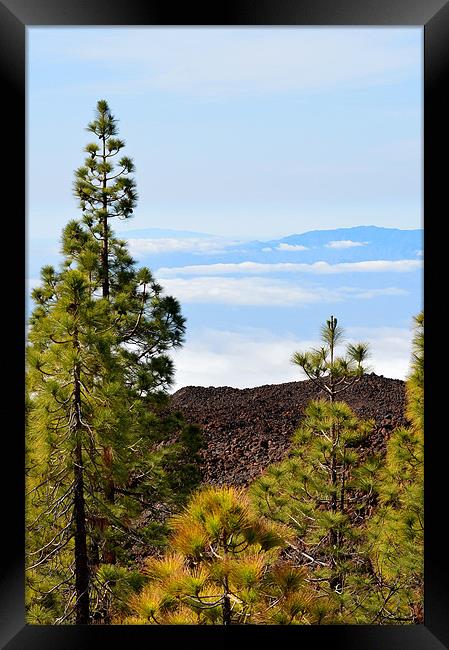 La Gomera Peak Framed Print by Tenerife Memoriez