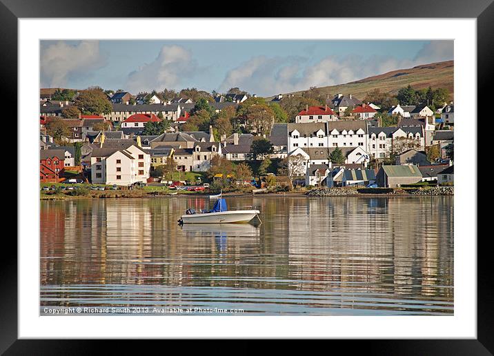 Bayfield, Portree Framed Mounted Print by Richard Smith