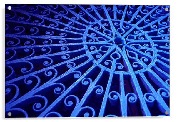 Scrollwork Acrylic by Graham Piper