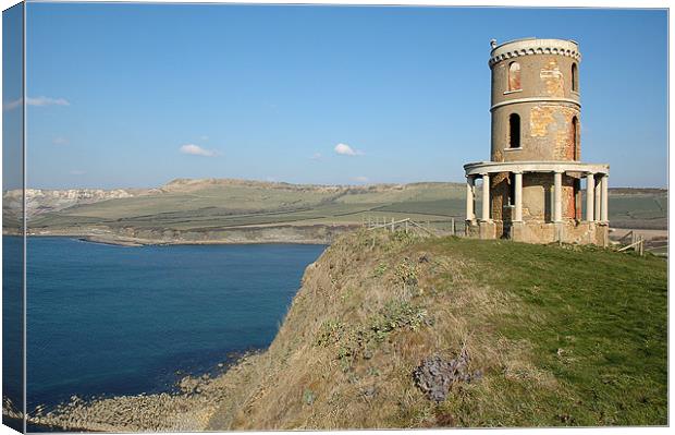 Clavell tower, Kimmeridge, Dorset, UK Canvas Print by Graham Piper