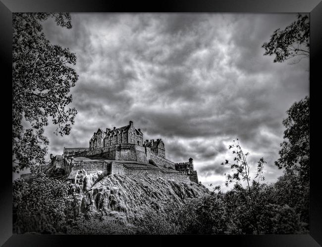 Edinburgh Castle Scotland Framed Print by Aj’s Images
