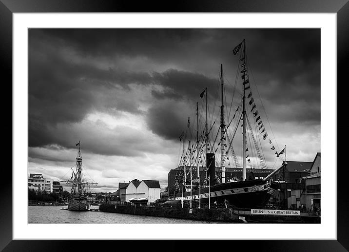 SS Great Britain  Framed Mounted Print by Oxon Images