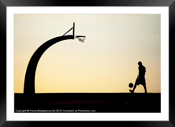 The Golden Boy Framed Mounted Print by Panas Wiwatpanachat