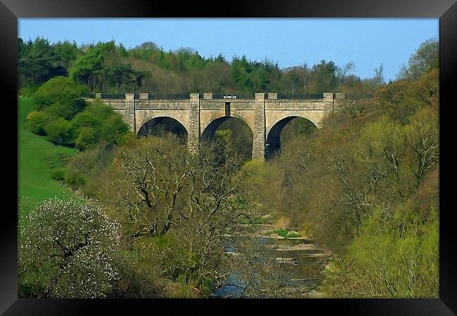 Linns Mill Aqueduct II Framed Print by Tom Gomez