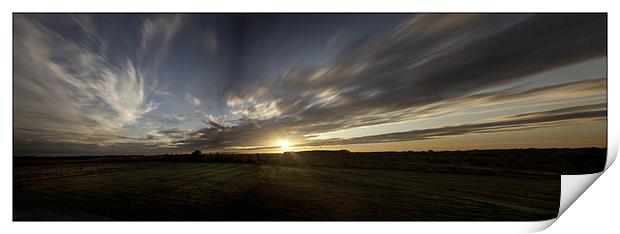 Widescreen Sunset Print by Nigel Jones