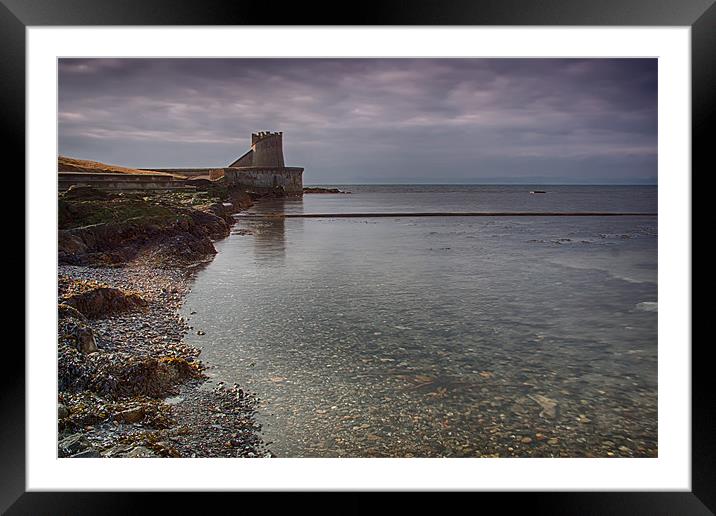 Sea Front Framed Mounted Print by Sam Smith