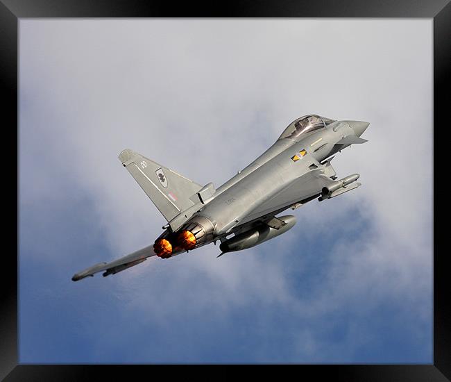 Typhoon Framed Print by Keith Campbell