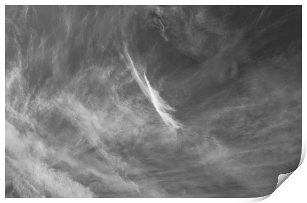 In the Clouds Print by David Pyatt