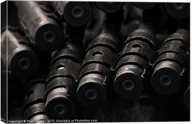 7.62mm Canvas Print by Paul Holman Photography