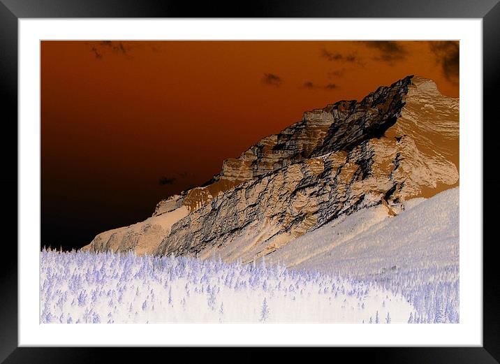 The Ice Age Framed Mounted Print by Ic Imagination