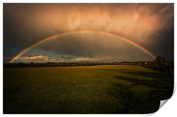 Full Rainbow Ireland Print by Brian O'Dwyer