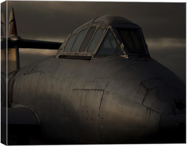 Gloster Meteor Canvas Print by Keith Campbell