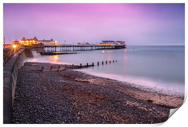 Dawn at Cromer Pier Print by Stephen Mole