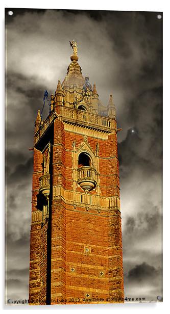 Cabot Tower Acrylic by Christine Lake