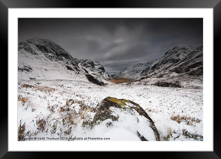 The Lost Valley Framed Mounted Print by Keith Thorburn EFIAP/b