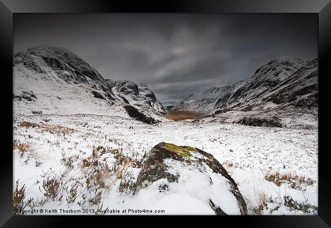 The Lost Valley Framed Print by Keith Thorburn EFIAP/b