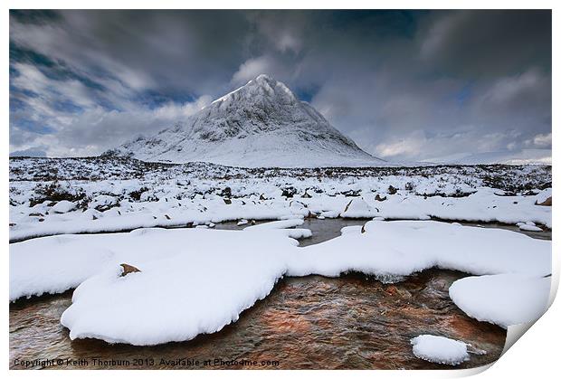 Buachaille Etive Mor Print by Keith Thorburn EFIAP/b