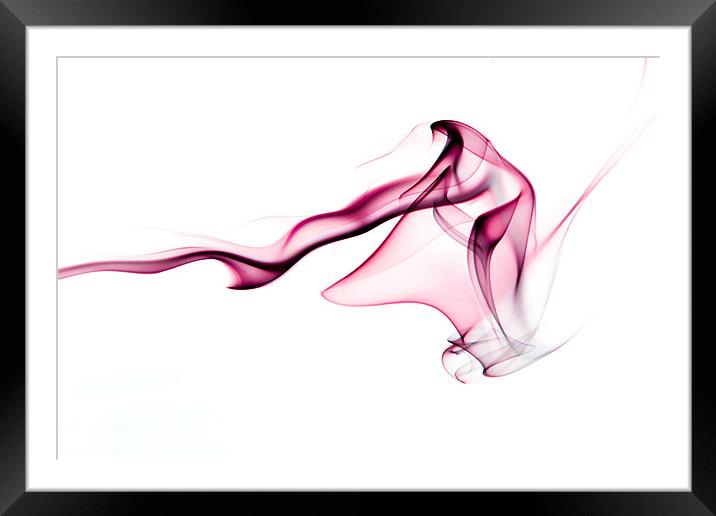 Energy, Pink Framed Mounted Print by Mark Battista