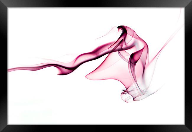 Energy, Pink Framed Print by Mark Battista