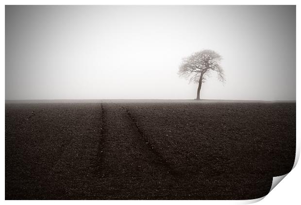 MISTY MORNING Print by simon keeping