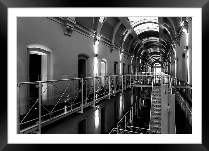 Inside the prison Framed Mounted Print by Oxon Images