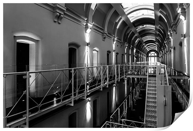 Inside the prison Print by Oxon Images